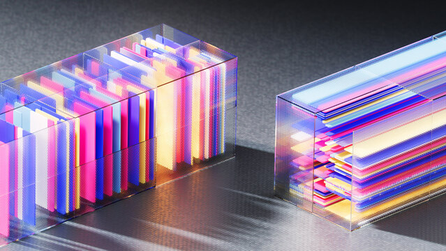 Organized Data Storage Cubes