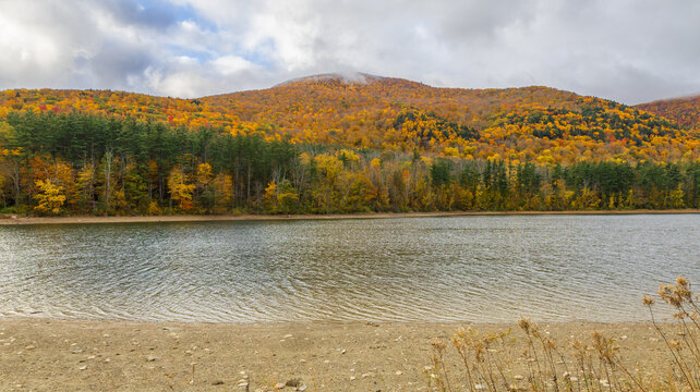 Berkshire Mountains near a lake