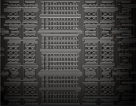 steel grill pattern