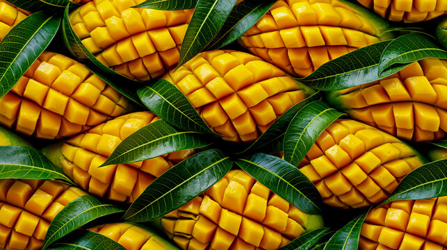 A close-up photograph of several ears of corn with their green leaves showcasing the kernels and the texture of the corn