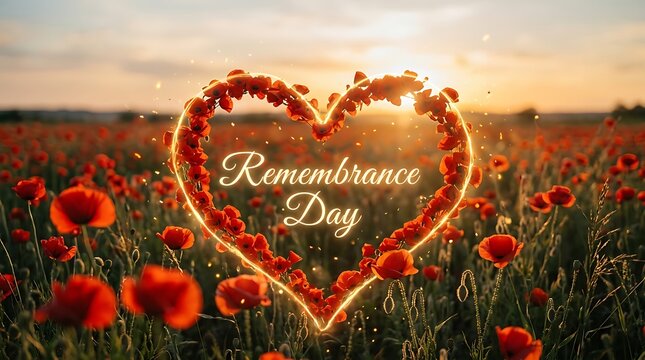 A heartfelt tribute remembering the fallen heroes on remembrance and veterans day