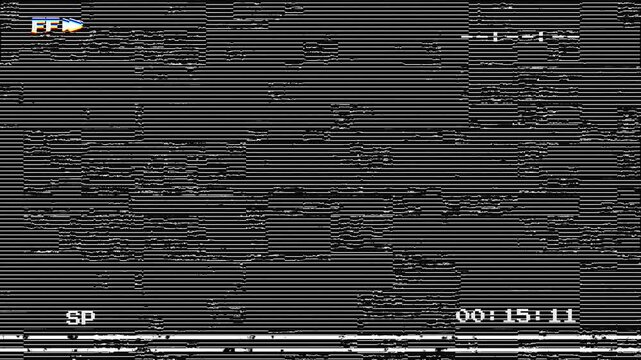 Analog VHS Playback Glitch Effect, VHS video tape fast forward with crt Static Noise, Color Distortion and Retro Television glitch 4k video