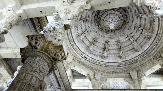 An architectural Marvel of Ranakpur Jain Temple