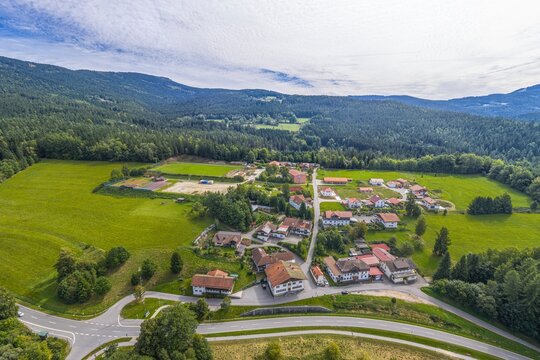 Blick auf den Lamer Winkel in der Arber-Region rund um Lohberg am Gro&szlig;en Osser