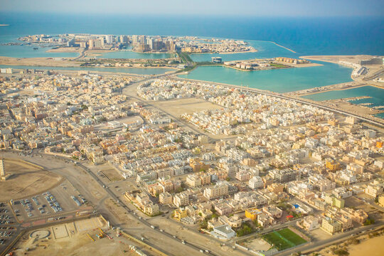 aerial view of the city of barcelona