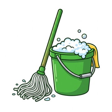 Mop and Bucket