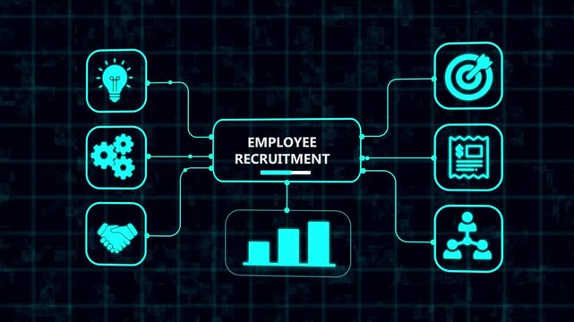 Employee recruitment and talent acquisition concept. Hiring qualified candidates, workforce selection and staffing process.