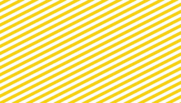 Abstract yellow and white diagonal striped pattern background with slanted parallel lines design for modern digital template and graphic wallpaper backdrop