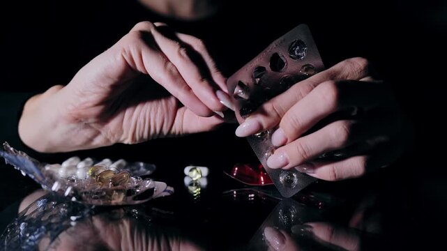 Dark vitamin concept explores supplement marketing, mistrust, industry deception