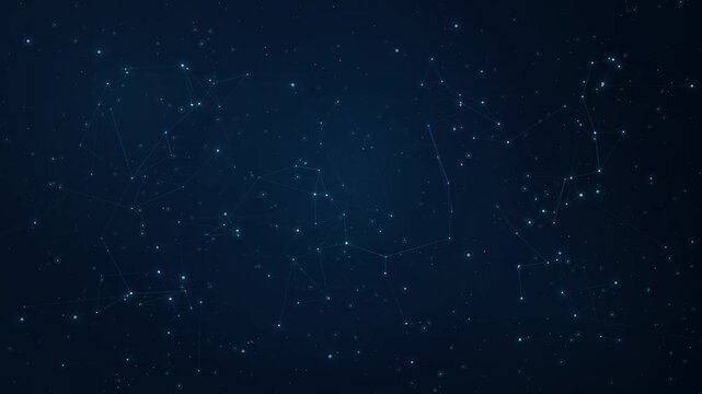 Sparkles float in a luminous cluster against a dark background creating a magical abstract atmosphere.