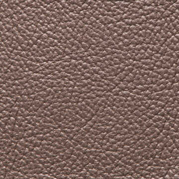 Dark brown leather texture background with fine pebble grain