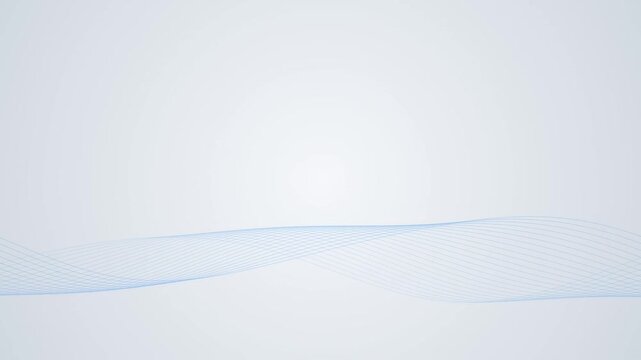 Fond abstrait minimaliste avec des lignes ondul&eacute;es douces sur un arri&egrave;re-plan blanc &eacute;pur&eacute;.
