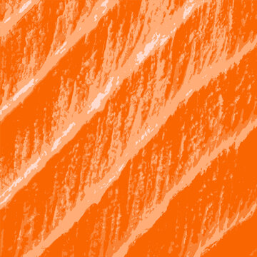 Fresh Raw Salmon Meat Fillet Texture Abstract Pattern Vector Illustration