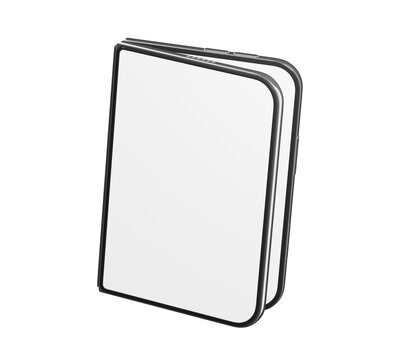 Sleek Foldable Smartphone with Customizable Blank Screens