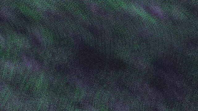 Colorful digital static noise texture with shifting grain