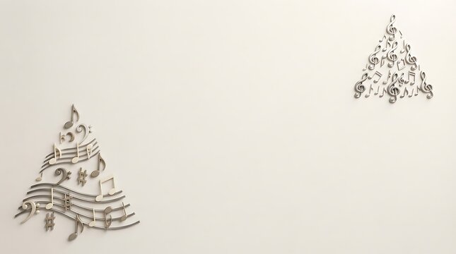 Intricate paper art castles stand against a simple neutral background