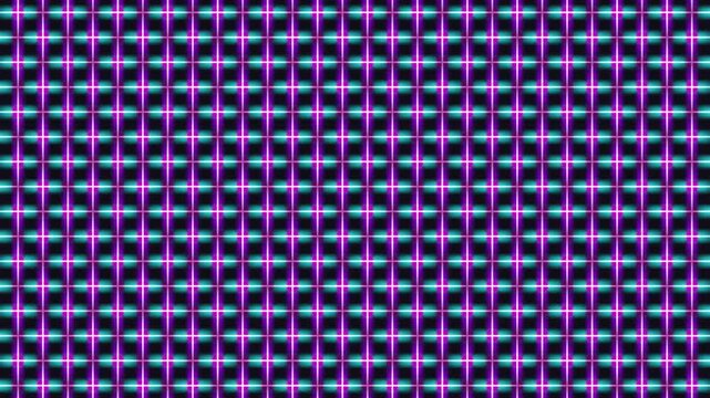 Neon grid pattern with intersecting glowing lines