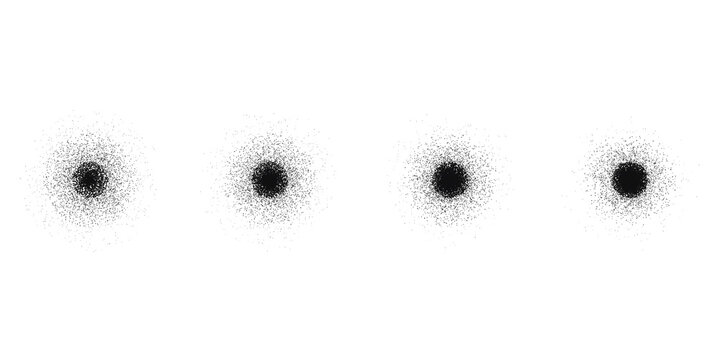 Minimalist Particle Radial Spheres for Digital Interface and Abstract UI Design
