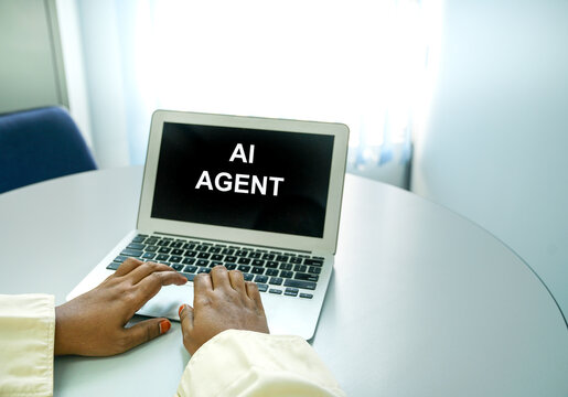 AI Agent - note on computer screen.