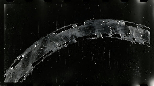 Abstract dark graphite texture with curved scratched surface and gritty industrial overlay.