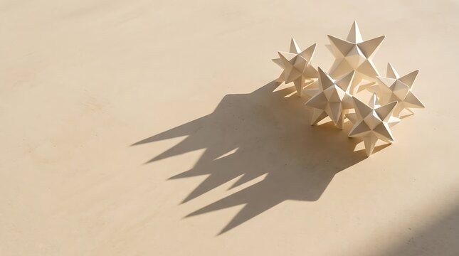 A beautiful hanukkah shadow projection creates a festive and warm atmosphere for the holiday season
