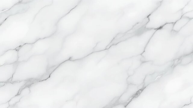 White Marble Veins Flowing Slowly