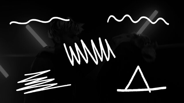 Dynamic Scribble Pack 08