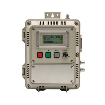 Industrial oil level monitoring sensor device
