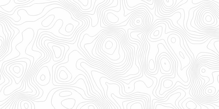 Topographic map mountain relief. Contour maps. Topo contour map on white background.
