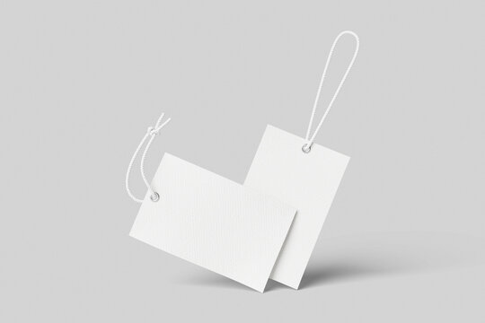 Fashion Clothing Tag Branding Mockup