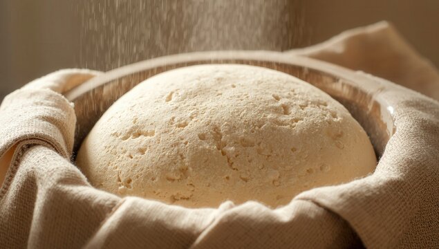Masa de pan fermentando