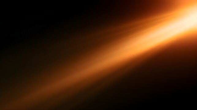 Warm sunlight overlay with a concentrated beam of light