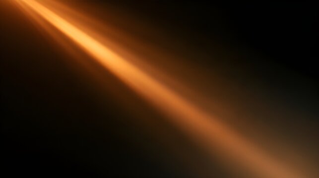 Light streak on dark background