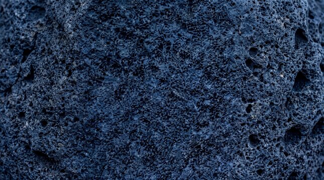 Dark Volcanic Lava Rock Surface Texture