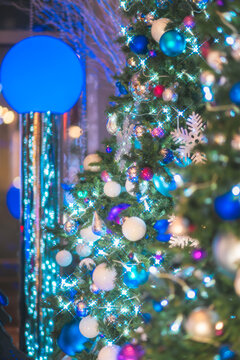 六本木のクリスマスの美しいイルミネーション