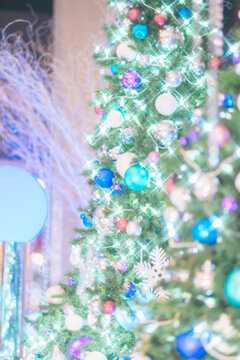 六本木のクリスマスの美しいイルミネーション