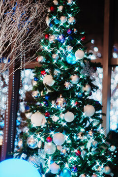 六本木のクリスマスの美しいイルミネーション