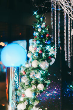 六本木のクリスマスの美しいイルミネーション