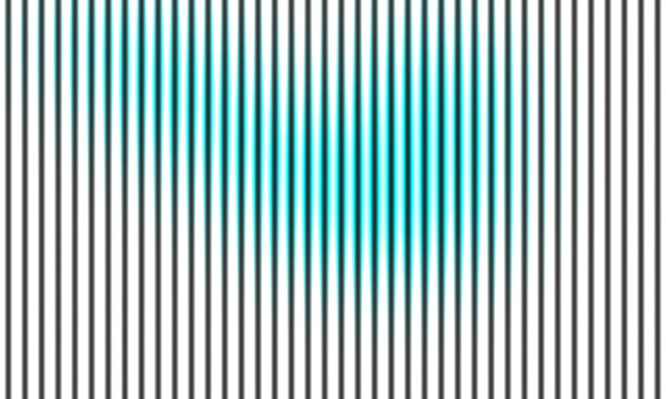 Abstract vertical black stripes pattern with glowing cyan light effect background