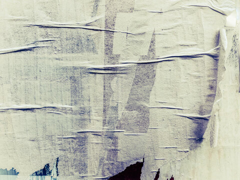 Abstract white grunge cement wall texture background