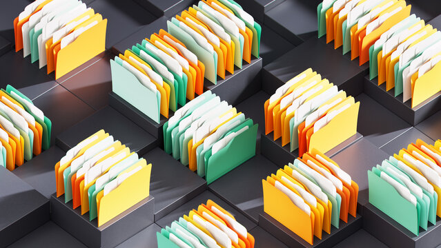 Organized File Folder Archive