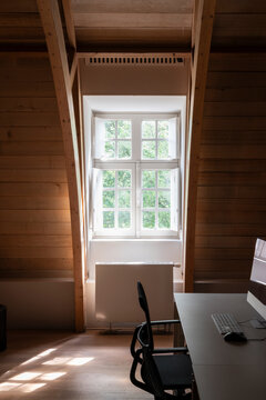 window in office